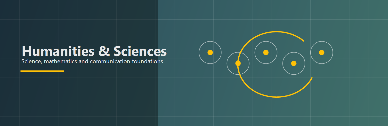 Humanities and Sciences banner